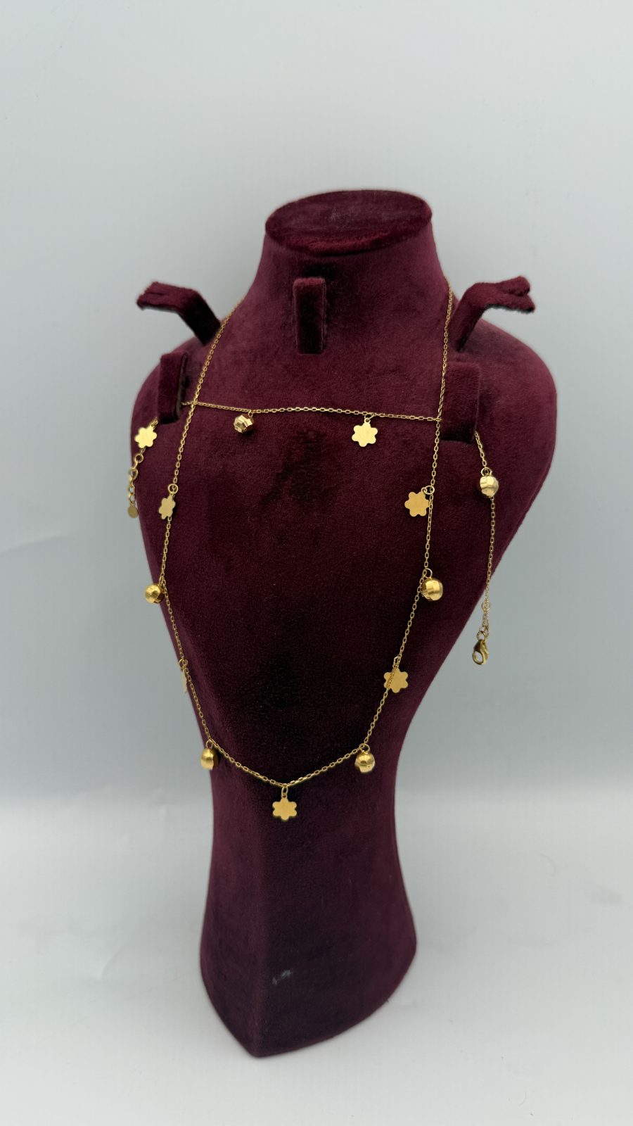 21K Gold Star Necklace