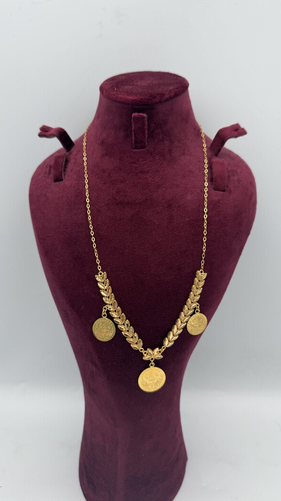 21K Gold Coin Necklace
