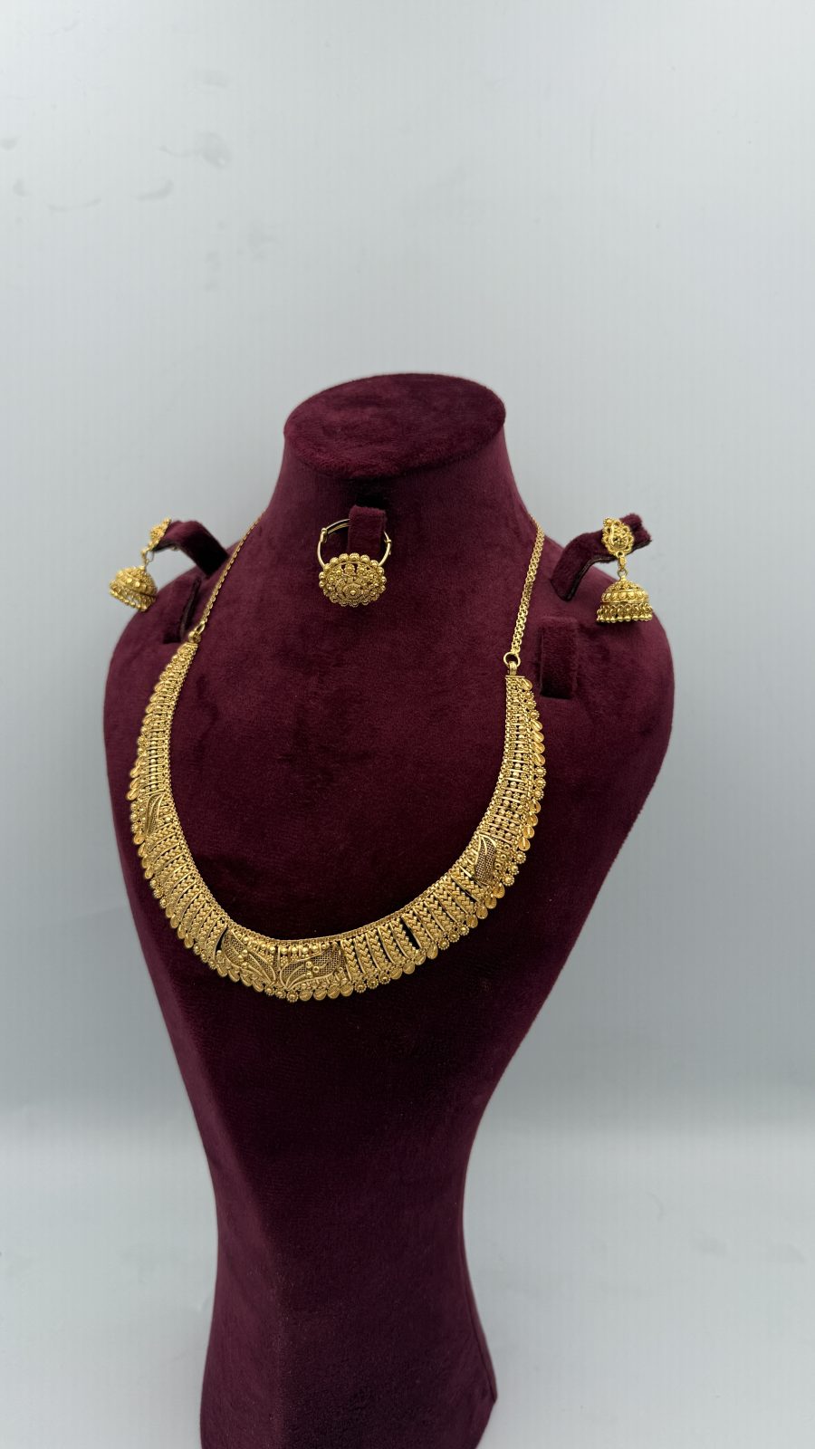 21K Gold Fancy Necklace