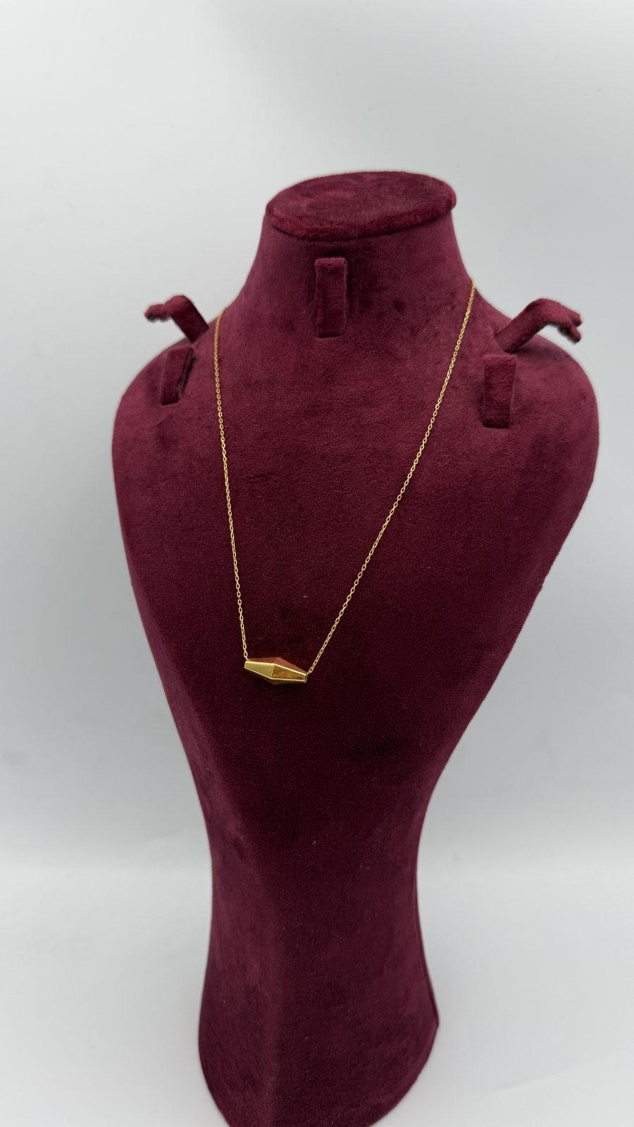 21K Gold Olive Necklace