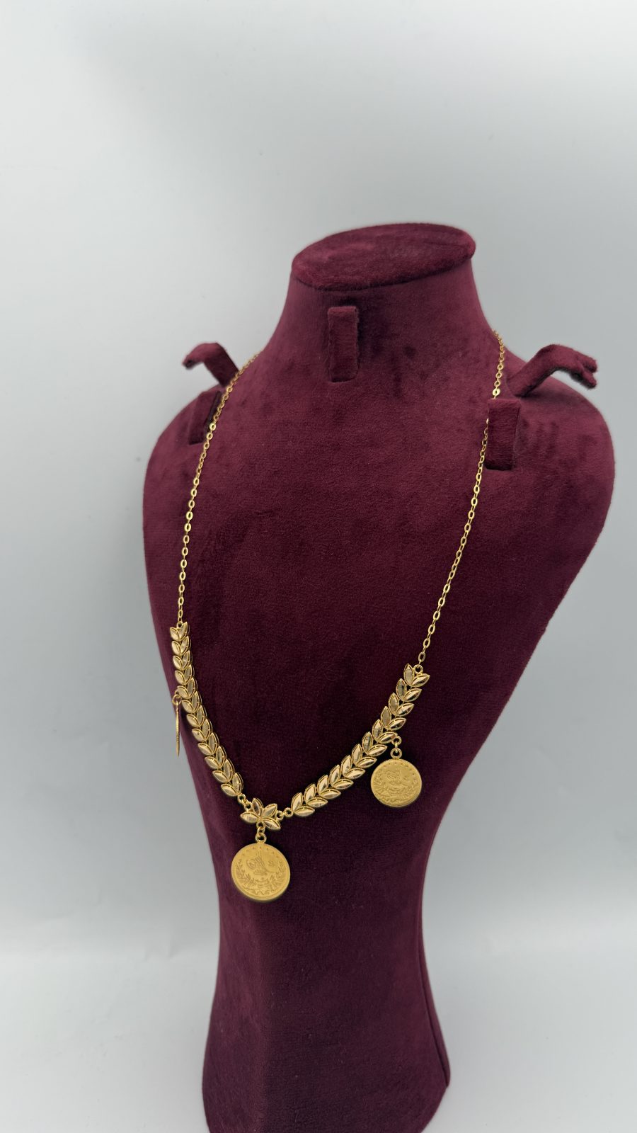 21K Gold Coin Necklace