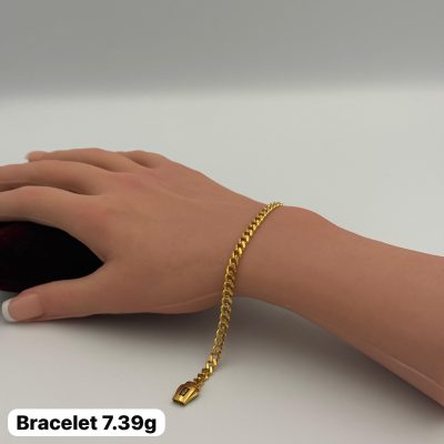 21K Gold Links Bracelet — 21K gold, Royal Jewelry