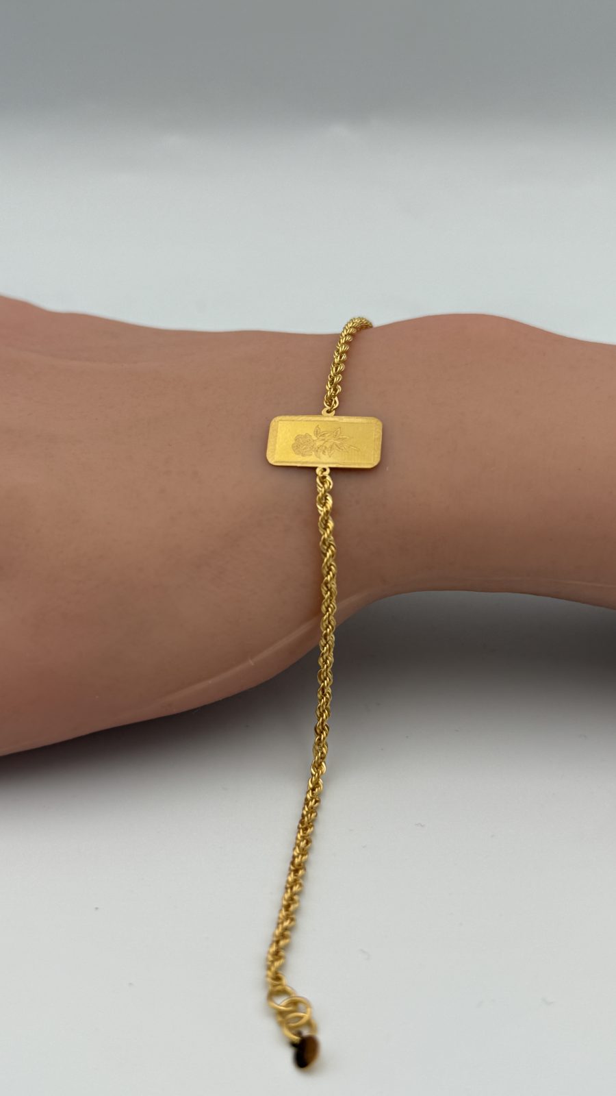21K Gold Light Flower Bracelet